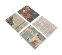 LIFKOME 240Pcs Vintage Scrapbook Papers with Retro Texture Durable Handmade Journal Material for Card Making Gift Wrapping DIY Origami and Holiday Decorations with Vegetable Garden Floral