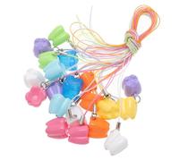 LIFKOME 24pcs Cute Tooth Fairy Keepsake Box Plastic Boy Girl Milk Tooth Box Portable Storage Case for Boys and Girls Party Favor Random Color