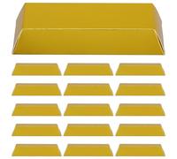 LIFKOME 24pcs Gold Gift Boxes for Festive Celebrations and Weddings Elegant Paper Chocolate Packaging Boxes Practical and Resistant to Damage in Gold Brick Shape