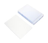 LIFKOME 24pcs Plastic Pocket Boutonniere Sleeves 124x84mm, No Lapel Pin Required Flower Holders for Wedding Groomsmen Prom Suit Jackets