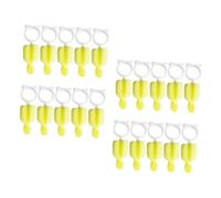 LIFKOME 24pcs Sponge Nipple Brush for Bottles Soft Bottle Cleaner with Enhanced Stain Removal Portable Reusable Sponge Brushes for Pacifier and Teat Cleaning