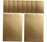 LIFKOME 25 Sheets Gold Cardstock Paper Metallic Origami DIY Folding Craft Paper for Scrapbooking Wedding Invitations Handicrafts and Decorative Art Projects