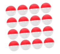 LIFKOME 25pcs Red White Vending Machine Empty Round Plastic Balls for Small Candy Surprises Christmas Party Favors Fillable Containers