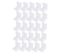 LIFKOME 25PCS Transparent CD DVD Cases Dual Disc Storage Boxes Portable Media Video Organizer for Home Cinema Studio Compact Clear Plastic Holder for Wedding Videos and Mixtapes