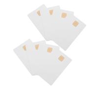 LIFKOME 2k Memory White Ic Card for Home and Parking Access Control Systems 8pcs Pvc Cards with Copper Chip 3.3x2.1 Inch Smart