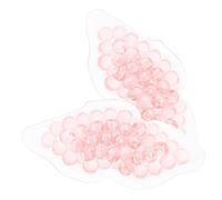 LIFKOME 2pcs 8cm Thick Gel Lip Pads Cold and Hot Compress Cooling and Warming Therapy for Lip Care Portable Reusable Pack for Home and Travel