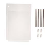 LIFKOME 2pcs Acrylic Nail Art Display Boards with Holder Small Large Nails Sample Boards for Salon Supplies Gel Polish Practice for Displaying Designs and Color Labels