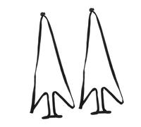 LIFKOME 2pcs Adjustable Microphone Holder Clamp with High Stability for Neckworn Style Performers, Made of Plastic and Metal, for Events on The Go Performances