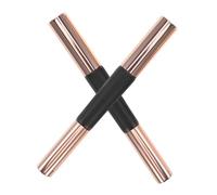 LIFKOME 2PCS Adjustable Retractable Double-ended Lip Makeup Brush with Protective Cap Soft Silicone Concealer Applicator for Smooth Blending Portable Mini Beauty Tool for Travel and