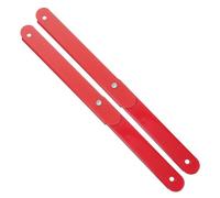 LIFKOME 2pcs Aluminum Alloy Attic Ladder Hinge Replacement Kit Step Ladder Parts with Red Painted Tie Rod for Loft and Garage Use