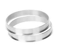 LIFKOME 2pcs Aluminum Milk Tea Sealer Gaskets for Cup Sealing Machines Replacement Rings Compatible with Sealing Machines Practical for Shops and Cafes