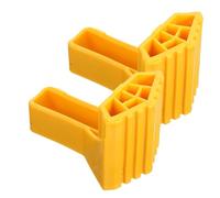 LIFKOME 2pcs Anti-Skid Ladder Leg Covers Thickened Foot Pads Non-Slip Stable Ladder Feet Protectors for Folding Telescopic Floor Scratch Prevention