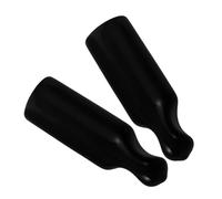LIFKOME 2pcs Black Plastic Beer Faucet Cover with Anti-drip Feature Reusable Beer Tap Caps to Keep Bar Tidy for Festival Weekend and Home Brewing