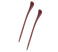 LIFKOME 2Pcs Brown Dulcimer Practice Hammers Made of Synthetic Material with Bucket for Convenient Performance on Mountain Dulcimer Instrument Accessories
