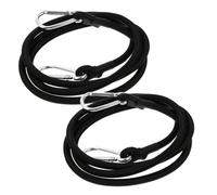 LIFKOME 2pcs Cargo Binding Belt Elastic Fastening Straps with Enhanced Tension for Kayak Tie Down Car Roof Rack Trailer Motorcycle Atv Secure and Damage Protection
