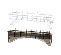 LIFKOME 2pcs Clipper Comb Holder Hair Tool Organizer Storage Box for Salon and Home Use Compact Limit Comb Case Protects Hairdressing Tools Robust Design for Efficient Barber Supplies