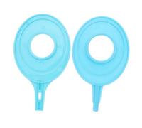LIFKOME 2pcs Concave Convex Lens Physics Optical Experiment Kit Stable Materials for Classroom Science Teaching Portable for Reflection Refraction Demonstrations and Advanced Laboratory