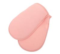 LIFKOME 2pcs Deep Exfoliating Body Scrubbing Mitt for Men and Women Soft Fine Texture Bath Glove for Gentle Dead Skin Removal Skin Exfoliator and Body Scrubber Use Bath Accessory