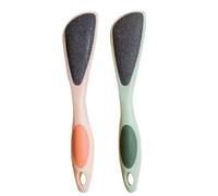 LIFKOME 2pcs Dual-Sided Foot File Callus Removers for Feet Dead Skin Scrubbers with Sturdy Pp Material Effective Callous Remover and Hard Skin Exfoliating Tool for Pedicure Care