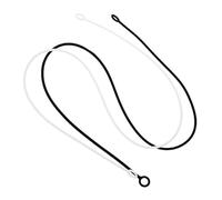 LIFKOME 2pcs Earplug Lanyard Soft Flexible Silicone Cord Works with Universal Earplugs for Running Cycling Sports Workout
