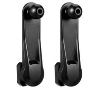 LIFKOME 2pcs Extension Rod for Phone Mount Adjustable Black Plastic