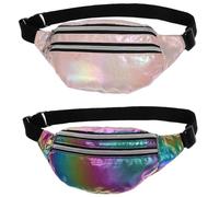 LIFKOME 2pcs Fashionable Mens Chest Bag Decorative Belt Bag for Women Fanny Pack Women Fany Pack