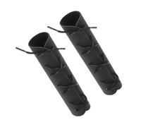 LIFKOME 2pcs French Horn Handle Covers PU Horn Protectors Hand Wraps Lightweight Guard Instrument Accessories Easy Installation for Practice and Performance