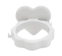 LIFKOME 2Pcs Hair Dryer Holder Wall Hanger Bracket for Bathroom Smooth Surfaces Non-rusting Sticky Rack for Home Barbershop Salon Organization and Space Saving