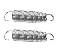 LIFKOME 2pcs Heavy Duty Spring for Bass Drum Pedal Foot Pedal Metal Tension Springs for Drum Accessories Replacement Cam Tensioner for Percussion Parts