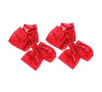 LIFKOME 2Pcs Large Sequin Bowknot Hair Clips for Extra Hairpins Barrettes Secure Hold for Thick Thin Hair Elegant Accessories for Stylish