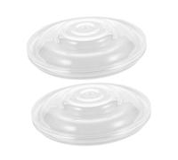 LIFKOME 2pcs Leak-Resistant Silicone Pump Diaphragms Breast Pump Accessory Flange Inserts Compact and Reliable for Efficient Milk Expression