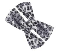 LIFKOME 2pcs Leopard Print Lazy Hair Curler Bun Maker for Thin Hair Women Blue Pattern for Everyday Styling and Travel