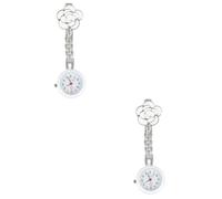 LIFKOME 2pcs Magnetic Clip Fob Watch for Nurses Nurse Watch Pocket for Christmas Birthday