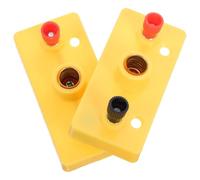 LIFKOME 2pcs Miniature Screw Bulb Holders Plastic Lamp Bases for Physics Circuit Experiments Compact DIY Science Light Socket for Middle School Students