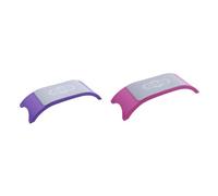 LIFKOME 2pcs Nail Armrest Pillow Soft Silicone Hand Rest for Manicure and Pedicure Salon Use Lightweight Comfortable Support for Nail Art Technicians and Beginners Random Color