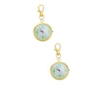 LIFKOME 2pcs Nurse Pocket Watch Portable Alloy Watch Hanging Boy Girl for Elderly Dad Simple Digital Style for Daily Use