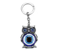 LIFKOME 2pcs Owl Shape Keychain Pendant Keyring for Bags Backpacks Lightweight Sturdy Owl Decor Unique for Girls Women Delicate Accessory for Keys Fashion