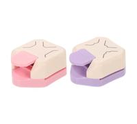 LIFKOME 2pcs Paper Corner Rounder Punch for DIY Crafts Precise Clean Cuts Portable Scrapbooking Card Making Photo Crafting Tool