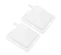 LIFKOME 2pcs Portable Air Conditioner Drip Pan Plastic Condensate Drain Tray with Hole Wear Resistant Ac Water Catcher for Homes and Offices Prevents Overflow and Manages Drips Efficiently