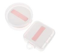 LIFKOME 2pcs Reusable Makeup Sponge Puff for Face Wet Dry Use Soft Candy Texture with Finger Strap for Powder Blush Highlight Cream Application Gift for Women Beauty Salons