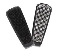 LIFKOME 2pcs Rhinestone Sun Visor Glasses Clip Car Eyeglasses Holder Lightweight Organizer for Vehicle Visor Easy Installation Practical Storage Accessory