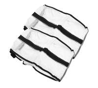 LIFKOME 2pcs Shoe Hanging Storage Organiser Boot Bags for Walking Boots Water-Resistant Travel Shoe Organiser Zipper