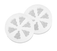 LIFKOME 2pcs Silicone Mould for Baking Chocolate and Cake Cheese Shape Molds for DIY Sweets Durable and Easy to Clean for Entertaining Friends and Family