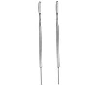 LIFKOME 2PCS Stainless Steel Eyelash Lift Separator Comb Multi-function Lash Tool for Combing Lifting and Defining Eyelash Extensions Portable and Beauty Instrument for Travel and Daily