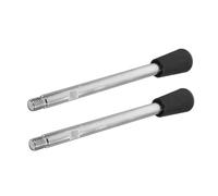 LIFKOME 2pcs Threaded Revolving Crank Clamping Handles Long Arm Handwheel Knob for Drill Press Milling Machine Durable Metal Build Easy Installation Sturdy Design