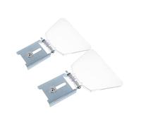 LIFKOME 2pcs Transparent Bench Grinder Eye Shields Replacement Guards for Professional Grinding Accessories Industrial Safety Protection
