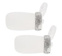 LIFKOME 2pcs Travel-sized Bottles Refillable Toiletry Lotion Dispenser Empty Squeeze Tubes for Cosmetic Bathing Go