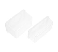 LIFKOME 2pcs Wet Wipes Storage Box Flip-top Bathroom Tissue Box Holder Refillable Wipe Container