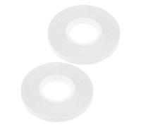 LIFKOME 2pcs White Double Sided Sewing Tape for Fabric and Paper, Water Soluble Basting Tape with Easy Removal Function for Sewing Enthusiasts and Zipper Alignment
