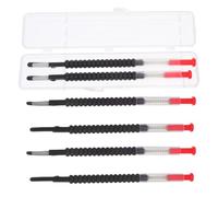 LIFKOME 3 Pairs Bee Grafting Needle Beekeeping Moving Needle Plastic Black for Bee and Queen Larva Queen Rearing, Easy to Clean, Minimize Impact, for Hobbyists and Professional Beekeepers